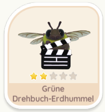 Grüne Drehbuch-Erdhummel